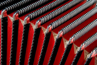 Diatonic Accordion Hohner Compadre GCF Diatonic Accordion Red - 2
