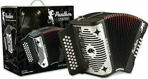 Diatonische accordeon Hohner Panther GCF Diatonische accordeon - 2