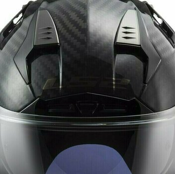 Helm LS2 FF327 Challenger Carbon Grid Matt Carbon Orange M Helm - 11