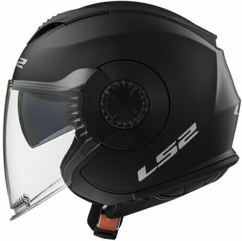 Helmet LS2 OF570 Verso Solid Matt Black M Helmet - 4