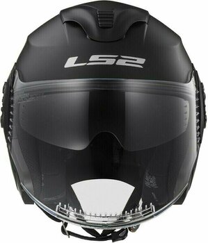 Helmet LS2 OF570 Verso Solid Matt Black M Helmet - 5