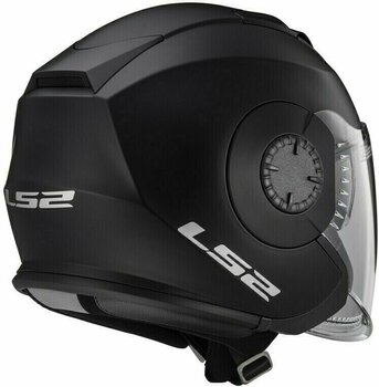 Helmet LS2 OF570 Verso Solid Matt Black M Helmet - 6