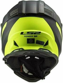 Helmet LS2 MX436 Pioneer Evo Router Matt Black H-V Yellow L Helmet - 4