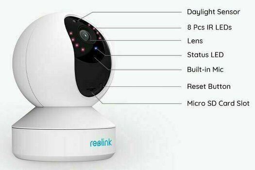 Smart kamera rendszer Reolink E1 Fehér Smart kamera rendszer - 4