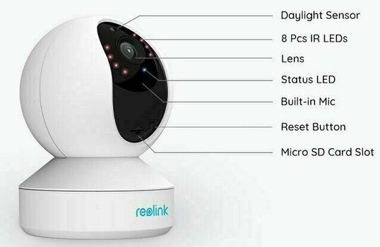 Smart kamera rendszer Reolink E1 Pro Fehér Smart kamera rendszer - 4