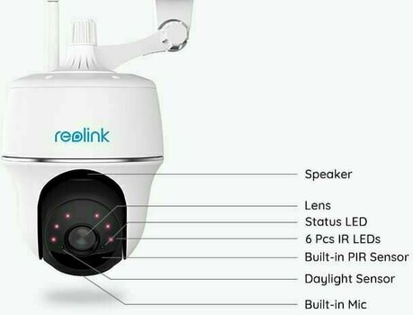 Smart kamera rendszer Reolink Argus PT Fehér Smart kamera rendszer - 4