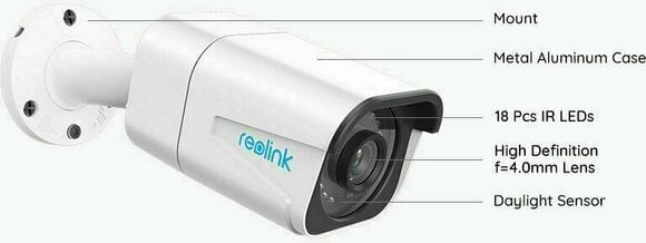 Smart kamera rendszer Reolink B800-8MP Fehér Smart kamera rendszer - 4