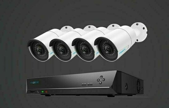 Smart kamera rendszer Reolink RLK8-410B4-2T-5MP Fehér-Fekete Smart kamera rendszer - 2