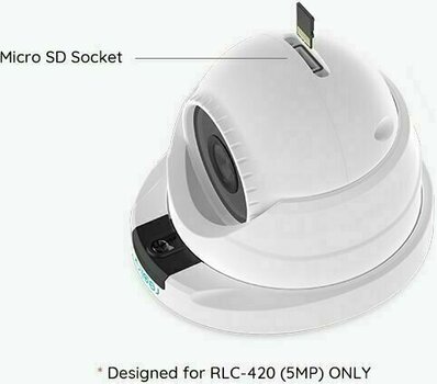 Smart kamera rendszer Reolink RLK8-410B2D2-2T-5MP Fehér-Fekete Smart kamera rendszer - 8