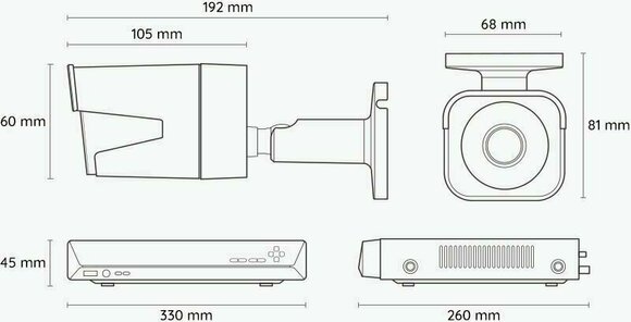 Smart kamera rendszer Reolink RLK16-800B8 Fehér-Fekete Smart kamera rendszer - 3