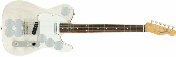 Guitare électrique Fender Jimmy Page Mirror Telecaster RW White Blonde - 2