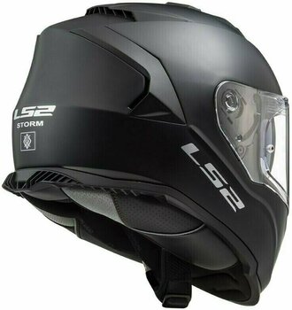 Helmet LS2 FF800 Storm Solid Matt Black S Helmet - 6