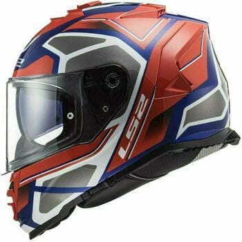 Helmet LS2 FF800 Storm Faster Red Blue M Helmet - 2