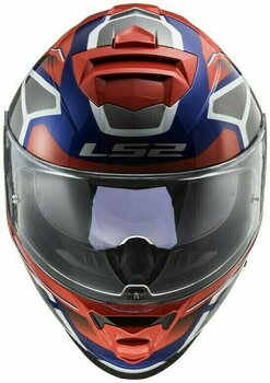 Helmet LS2 FF800 Storm Faster Red Blue M Helmet - 3