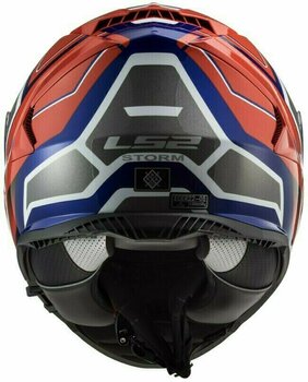 Helmet LS2 FF800 Storm Faster Red Blue M Helmet - 4