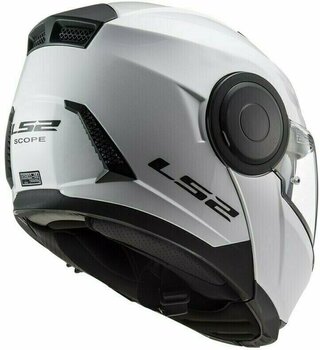 Helmet LS2 FF902 Scope Solid White M Helmet - 5