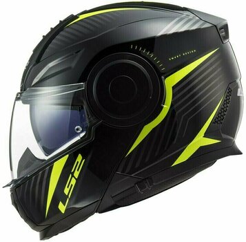 Helmet LS2 FF902 Scope Skid Black H-V Yellow S Helmet - 2