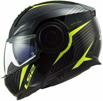 Helmet LS2 FF902 Scope Skid Black H-V Yellow XL Helmet - 2