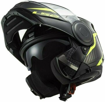 Casque LS2 FF902 Scope Skid Black H-V Yellow XL Casque - 3