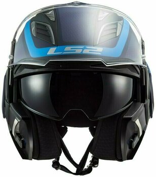 Helmet LS2 FF900 Valiant II Orbit Matt Blue M Helmet - 3
