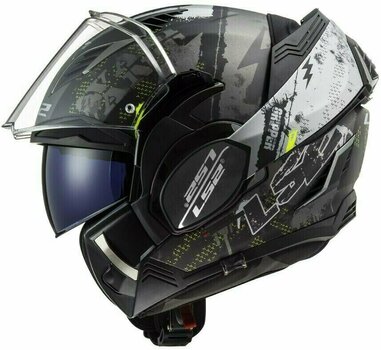 Helmet LS2 FF900 Valiant II Gripper Matt Titanium M Helmet - 2