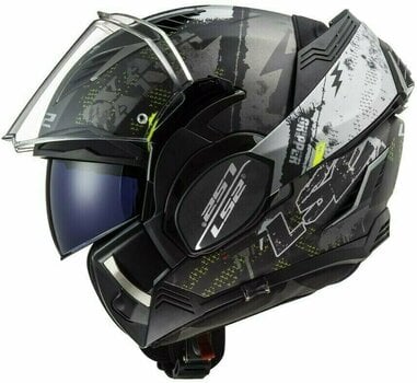 Helmet LS2 FF900 Valiant II Gripper Matt Titanium L Helmet - 2