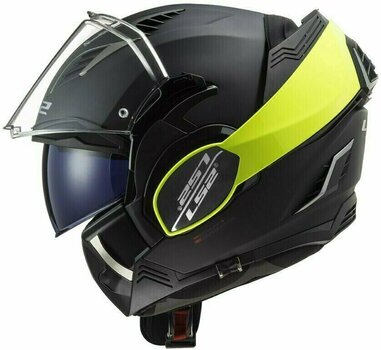 Helmet LS2 FF900 Valiant II Hammer Matt Black H-V Yellow S Helmet - 2