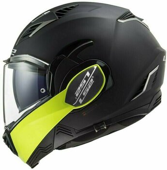 Helmet LS2 FF900 Valiant II Hammer Matt Black H-V Yellow S Helmet - 3