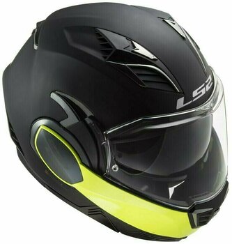 Helmet LS2 FF900 Valiant II Hammer Matt Black H-V Yellow S Helmet - 4
