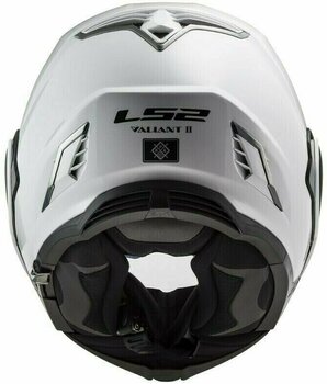 Helmet LS2 FF900 Valiant II Solid White S Helmet - 2