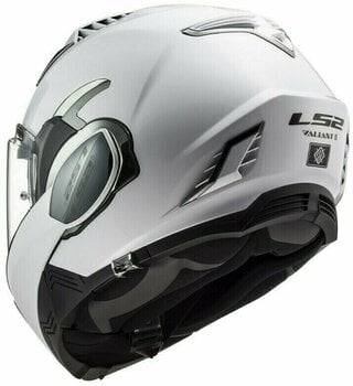 Helm LS2 FF900 Valiant II Solid Wit S Helm - 3