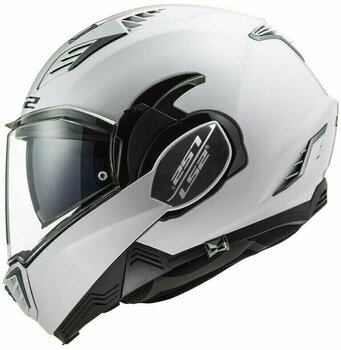 Helmet LS2 FF900 Valiant II Solid White S Helmet - 4