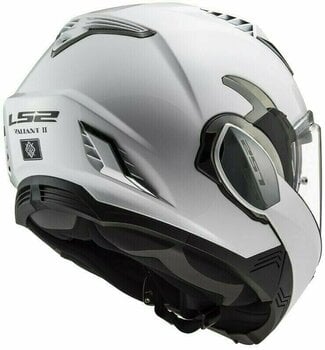 Helm LS2 FF900 Valiant II Solid Wit M Helm - 7