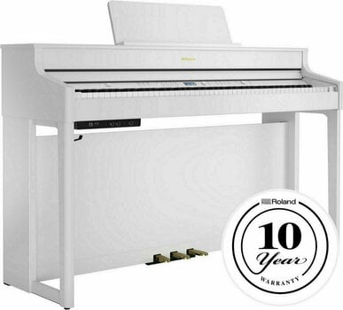 Digitální piano Roland HP 702 Bílá Digitální piano - 2