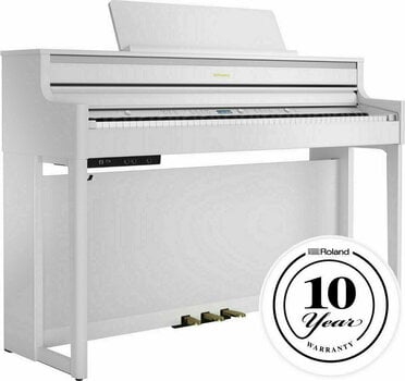 Digitální piano Roland HP 704 Matte White Digitální piano - 2
