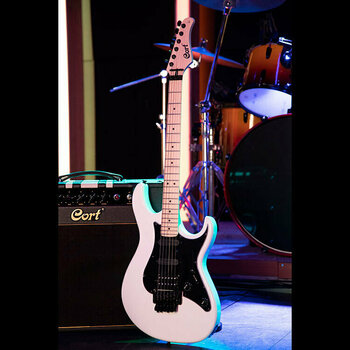 Elektrická gitara Cort G250FR Biela - 9