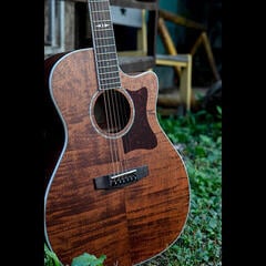 Elektroakustická gitara Jumbo Cort GA5F-FMH Open Pore Natural Elektroakustická gitara Jumbo - 6