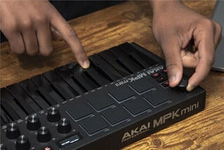 MIDI keyboard Akai MPK mini MK3 MIDI keyboard Black - 6