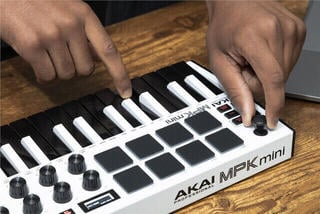 Clavier MIDI Akai MPK mini MK3 Clavier MIDI White - 6