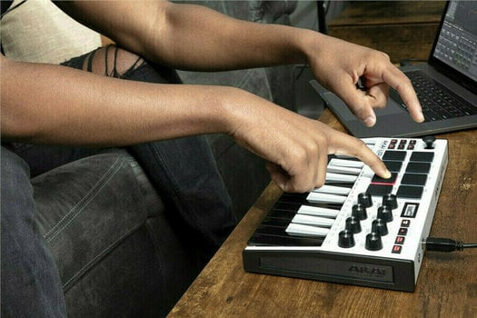 MIDI-Keyboard Akai MPK mini MK3 WH - 11