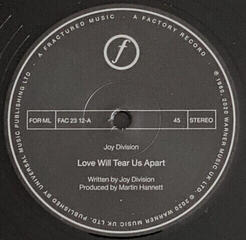 Disque vinyle Joy Division - Love Will Tear Us Apart (12" Single) - 3