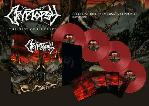 Hanglemez Cryptopsy - The Best Of Us Bleed (Limited Edition) (4 LP) - 2