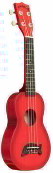 Ukulélé soprano Kala Makala Dolphin Red Burst Ukulélé soprano - 3