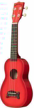 Ukulélé soprano Kala Makala Dolphin Red Burst Ukulélé soprano - 4