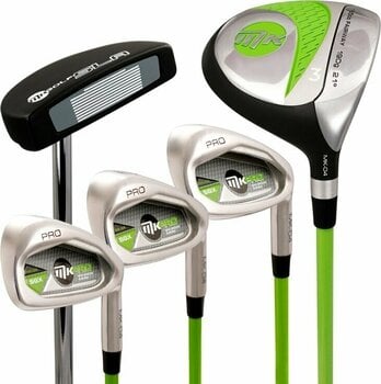 Komplettset MKids Golf Pro Half Set Left Hand Green 57in - 145cm - 2