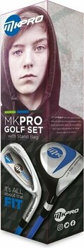 Голф комплект за голф MKids Golf Pro Half Set Left Hand Green 57in - 145cm - 12