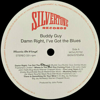 Vinyl Record Buddy Guy - Damn Right, I’Ve Got The Blues (LP) - 3