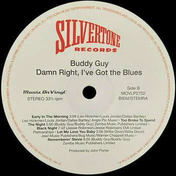Hanglemez Buddy Guy - Damn Right, I’Ve Got The Blues (LP) - 4