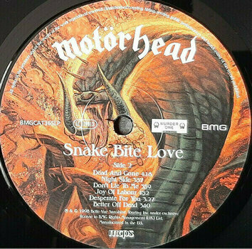 Vinyl Record Motörhead - Snake Bite Love (LP) - 3