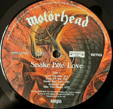 Vinyl Record Motörhead - Snake Bite Love (LP) - 4